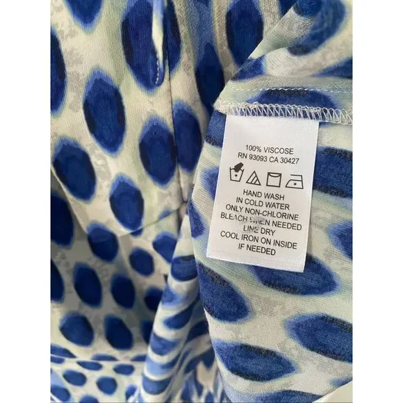 Nic + Zoe Long Sleeve Blouse Sz S - Picture 2 of 4